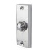 Exel Plain Edge Period Bell Push - 80 x 30mm - Polished Chrome