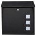 Burg Wachter Aire Postbox - 370 x 364 x 114mm - Black Burg Wachter Aire Postbox - 370 x 364 x 114mm - Black