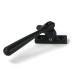 From The Anvil Newbury Locking Mortice & Hook Plate Window Fastener - Reversible - Matt Black