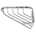 Croydex Wirework Small Corner Shower Soap Dish Basket - 40 x 195 x 120mm - Mild Steel