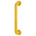 Hoppe AR602/425 Nylon D-Bar Door Pull Handle on Rose - Screw Fix - 425mm c/c - Golden Yellow