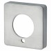 Jigtech Square Privacy Rose Cover - Satin Chrome