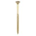 TIMCO C2 Strong-Fix Pozi Double Countersunk Wood Screws - 5.0 x 120mm - Yellow Zinc - Pack of 100