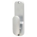 Briton 9160 Push Button Code Lock and Latch - Holdback Option - Satin Chrome