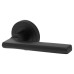 Exel Lexi Latch Door Handle on Rose Kit - Matt Black