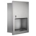 Metlex Kepler Recessed Paper Towel Dispenser - 300 x 116 x 400mm - Brushed Stainless Steel 