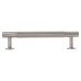 Carlisle Brass 13mm Knurled T-Bar Cabinet Pull Handle - 128mm Centres - Anthracite Grey