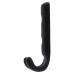 Exel Double Coat Hook - 70 x 56mm - Matt Black