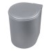 Emuca Automatic Bin - 13L - Grey Plastic
