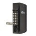 Borg BL3100 External Marine Grade Easicode Pro Push Button Gate Code Lock - Holdback Option - Black