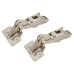 Blum CLIP Top Wide Angle Cabinet Hinge - 170° - Un-Sprung - Overlay - Zinc Plated - Pair