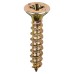 TIMCO Velocity Pozi Countersunk Wood Screws - 3.0 x 16mm - Yellow Zinc - Pack of 200