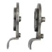 Olde Forge Euro Back to Back Cylinder Pull - 90 x 50mm - Pewter