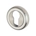 Exel Escutcheon - 50mm Diameter - Euro - Satin Chrome