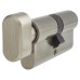 Exel 5 Pin 70mm Euro Thumbturn Cylinder - 35mm Turn + 35mm - Pol Nickel - Keyed to Differ