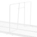 elfa Top Track System - Click In Ventilated Wire Shelf Divider - 311 x 54 x 200mm - White