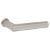 Hoppe Satin Nickel Door Handles on Round Mini Rose - Amsterdam Range 