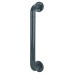 Hoppe AR602/425 Nylon D-Bar Door Pull Handle on Rose - Screw Fix - 425mm c/c - Anthracite Grey