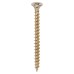 TIMCO Solo Chippy Pozi Countersunk Wood Screws - 5.0 x 60mm - Yellow Zinc - Pack of 200