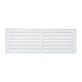 Louvre Vent - 271 x 95mm - 8800mm² Free Air Flow - White Plastic