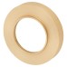 Burlington BUR30 Satin Brass Door Handles on Round Rose - Westminster Range 