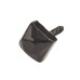 Elan Door Stud - 15 x 15mm - Metalized Antique Black Iron - Pack of 10