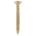 TIMCO Solo Chippy Pozi Countersunk Wood Screws - 6.0 x 50mm - Yellow Zinc - Pack of 200