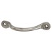 Olde Forge Bean Bow Cabinet Pull Handle - 88mm Centres - Pewter Effect