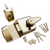 ERA BS3621:2007 Double Locking Nightlatch - 60mm Backset - Polished Brass Case/Cylinder