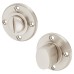 Burlington BUR81 by Frelan Bathroom Turn & Release with Reeded Rose - 53mm Diameter - Satin Nickel