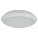 Integral LED 15W Tough Shell+ LED Bulkhead Light with Emergency - IP66 - 4000K Cool White - White