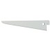 Exel Twin Slot Shelf Bracket - 170mm Length - White