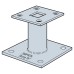 Simpson Strong Tie PPA100 Elevated Post Base for 100-200mm Posts - 100mm Height