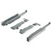 Blum TIP-ON Push to Open BLUMOTION Soft Close Drawer Runner - Double Extension - 550mm Length - 40kg