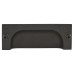 Alexander & Wilks Quantock Cabinet Cup Handle - 96mm Centres - Matt Black