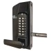 Borg BL3430 External Marine Grade Easicode Pro Push Button Gate Back to Back Code Lock - Black