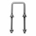 Gate Staple to Drive for Hunting Type Gate Catch - 185 x 79mm - Zinc Plated