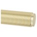 Exel Satin Brass Reeded Latch Door Handle - Lily Range - 155 x 55mm