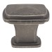 Exel Hadden Square Cabinet Knob - 31 x 31mm - Antique Pewter