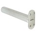 Concealed Chain Door Closer - Radius Plate - Polished Chrome