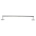 Hampstead Knurled Towel Rail - 500 x 70 x 57mm - Polished Stainless Steel