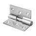 Rising Butt Door Hinge - 75 x 70 x 2.5mm - Left Hand - Zinc Plated - Pair