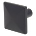 Hampstead Pyramid Style Square Cabinet Knob - 29 x 29mm - Matt Black