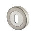 M Marcus Sorrento Escutcheon - 53mm Diameter - Keyhole - Satin Chrome