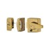 ERA BS3621:2007 Double Locking Nightlatch - 40mm Backset - Polished Brass Case/Cylinder
