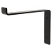 Olde Forge Steel Scaffold Board Shelf Bracket - Type 3 - 175 x 237 x 40mm - Black Powder Coated Iron