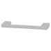 Exel 9mm Slim D-Bar Cabinet Pull Handle - 96mm Centres - Brushed Chrome