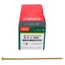 TIMCO Classic Pozi Countersunk Wood Screws - 6.0 x 200mm - Yellow Zinc - Pack of 100