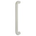 Hoppe AR602/425 Nylon D-Bar Door Pull Handle - Bolt Fix - 425mm c/c - Diamond White