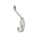 Exel Diecast Single Hat & Coat Hook - 90 x 58mm - Polished Chrome - Pack of 10